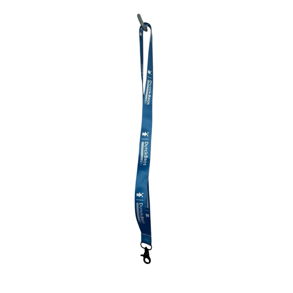 Dutch Bros Brand New Blue + White Lanyard RARE 1992 DB